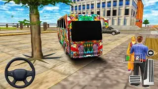 Euro Bus Simulator 2025 🚍 | City Coach Bus Driving Game | Android Gameplay