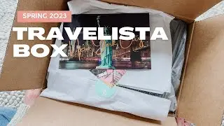 Travelista Box Unboxing Spring 2023: Travel Subscription Box