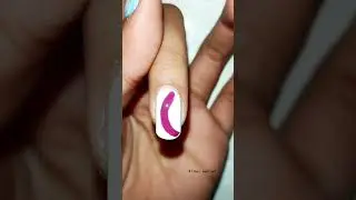 Nail art using toothpicks #youtubeshorts #nailart