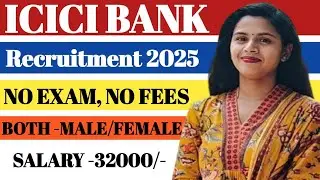 Icici Bank Job 2025 | Rashmi Tutorial | Private Job 2025 | Bank Job | Odisha | 