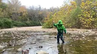 Slow motion creek