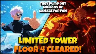 THE YELLOW JUJUTSU NUKERS BLOW AWAY LIMITED TOWER FLOOR 4 (JANUARY) | JJK Phantom Parade