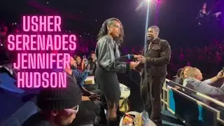 Usher Serenades Jennifer Hudson