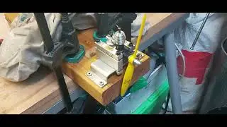 Irvine Mills .75 replica on test stand