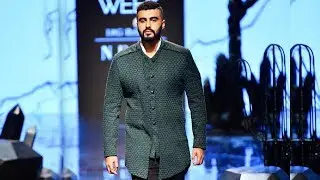 Arjun Kapoor Walks For Kunal Rawal Fall/Winter 2019/20 Lakme Fashion Week