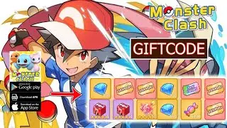 Monster Clash & 4 Giftcodes Gameplay - Pokemon RPG iOS Android APK
