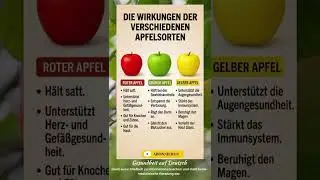 Welche Apfelsorte passt zu dir? 🍎🍏🍋