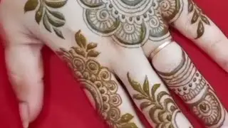 beautiful mehndi design 2024#short#simplehennamehndi#mehendi#mehendikidesign