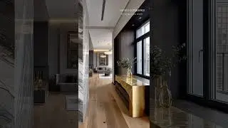 Inside a $20M Polish Luxury Penthouse Liquid Champagne Gold Surfaces Transform This Contemporary Mas