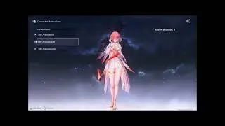 Changli Idle Character Animation Wuthering Waves #ps5 #gameplay #gaming