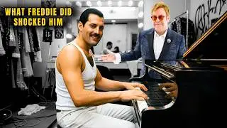 Elton John CHALLENGED Freddie Mercury to Piano Battle &mdash; 5 Minutes Later He Was ASKING for Lessons