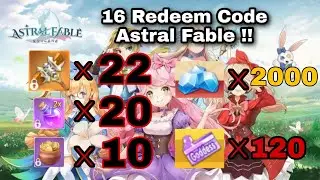 Astral Fabel All 16 Redeem Codes ! (Tested)