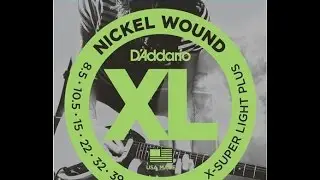 D'Addario EXL130+ Extra Super Light Plus 8.5-39