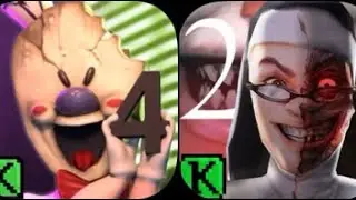 Ice Scream 4 and Evil Nun 2 Escape Ending | Evil Nun 2 and Ice Scream 4 Secret Ending Scene??