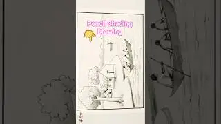 Pencil drawing | Shading drawing #shorts #youtubeshorts #drawing