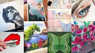 ART Tik Tok Compilation | 9 Minutes of Tiktok Artists Created