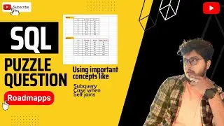 SQL Puzzle question | SQL Interview practice⚡️🔥🔥 | Data Analyst ❤️