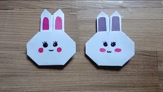 Origami Kelinci | Cara Membuat Kelinci dari Kertas | Origami Rabbit | How to Make Paper Rabbit.