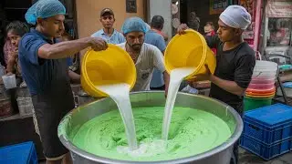 Refreshing Pakola Milkshake Recipe | Ultimate Summer Street Drink Making  | Pakola Milkshake Recipe