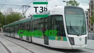 Tramway Paris T3b : trajet en Citadis 402 jusqu’à Porte Maillot