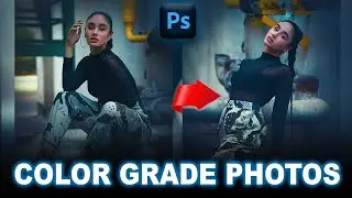 Color Grading Photo In Photoshop || Dark Presets Save In Photoshop cc 2021.