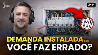 O que é DEMANDA INSTALADA? Como DEFINIR do JEITO CERTO! (NBR 5410) | Eletricista Classe A #131