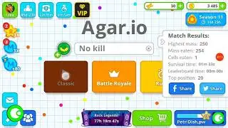 My first video on Agar.io!