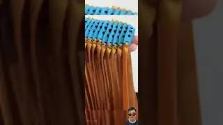 Thick rubber band set and blue leather slingshot