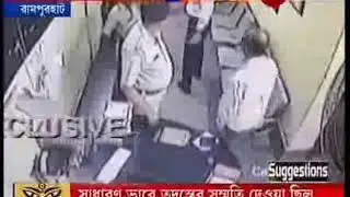 Rampurhaat SDO threats duty officer in police station