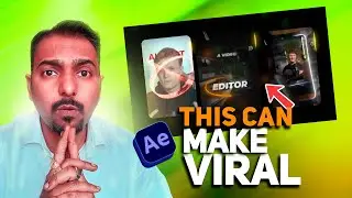 Viral Glow Effect for Instagram Reels Editing in After Effects-Tutorial-English