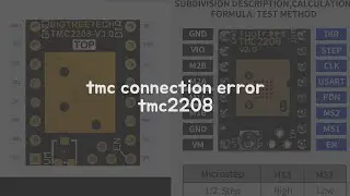 [BTT SKR v1.4] Tmc Connection Error