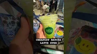 4 dollar Matcha latte??? #matcha #review #food #fyp #viral #money #drink