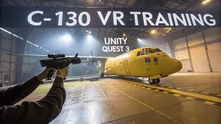 C-130 Aircraft Maintenance & Painting &ndash; VR Training Simulation (Unity / Meta Quest 3)