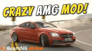 Mercedes-Benz C63S AMG &ndash; BeamNG Drive Mod Showcase!