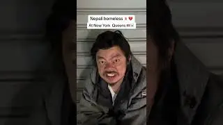 Nepali Homeless At USA . Afraid of being viral #follow #viral #nepal #usa