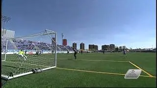 FC Edmonton's Chad Burt strikes but doesn't beat Daryl Sattler