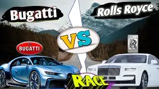 Bugatti vs Rolls-Royce: $4M Drag Race SHOCKER in Desert