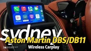Aston Martin DB11/DBS 16-23 Retrofitted Wireless CarPlay