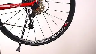 How to Use Cyclingdeal CD-179 Alloy 700c Bicycle Bike Kickstand for Flat Mount Disc Brake