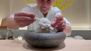 AWA SUSHI (泡鮨), Head Chef Ayumi Abe&rsquo;s Awa Sushi (SAYORI Japanese halfbeak + Champagne foam)