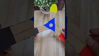 How to make cardboard boomerang #shorts #youtubeshorts #boomerang