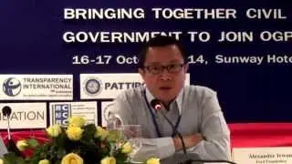 #OGPKh - Opening Remarks by Alexander Irwan, Ford Foundation, #OGPinCambodia