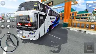 BUS PARIWISATA RANAU INDAH DITABRAK TRUCK TANGKI SAMATOR SAAT PUTAR ARAH | GAME SIMULATOR