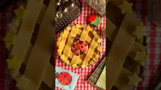 Lady Bug Pasta Frola 🐞 #whimsical #baking #dairyfree #bakinginspo #artinbaking #aesthetic