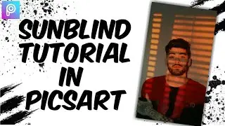 HOW TO MAKE SUNBLIND EFFECT