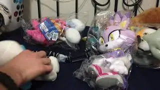 Plush Unboxing #1(Classic Amy, Silver, Blaze And Classic Dom)