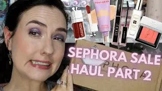 Sephora VIB: примерка на распродаже, часть 2. Весенняя распродажа 2023 | Примерка + первые впечатления