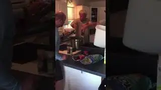 Just dads being dads  #shorts #cooking #dad