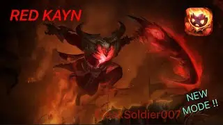 RED Kayn❤️&zwj;🔥 Unbelievable Healing !! Ultimate SpellBook mode ( with amunu&rsquo;s ult)  #kayn