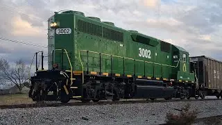 CF&W 3002 switching storage train 